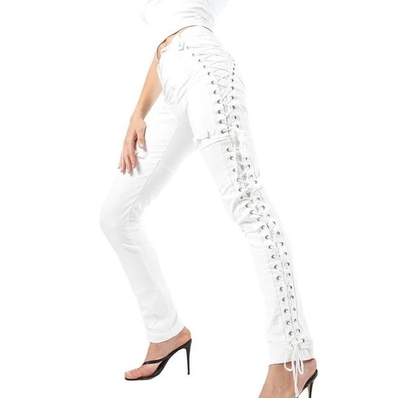 I.AM.GIA Pants - I.AM.GIA Holly Lace up Pants XS